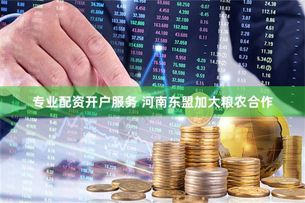 专业配资开户服务 河南东盟加大粮农合作