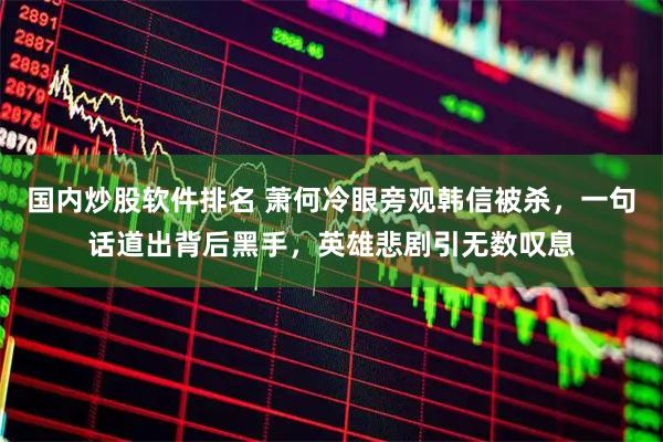 国内炒股软件排名 萧何冷眼旁观韩信被杀，一句话道出背后黑手，英雄悲剧引无数叹息